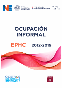 OCUPACION INFORMAL, EPHC  2012 - 2019